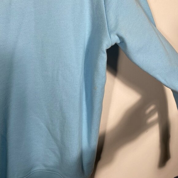 NWT C.P. Company Diagonal Raised Fleece Lens Crewneck Blue mens size medium - Picture 12 of 12